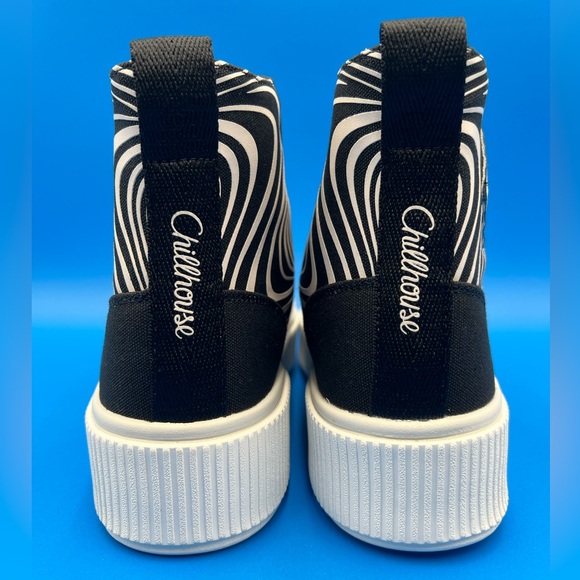 🦨 New UNISEX PF FLYERS LET IT FLOW ALLSTON X CHILLHOUSE HI TOP CANVAS SNEAKER - Picture 2 of 12